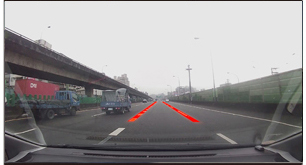 車線逸脱